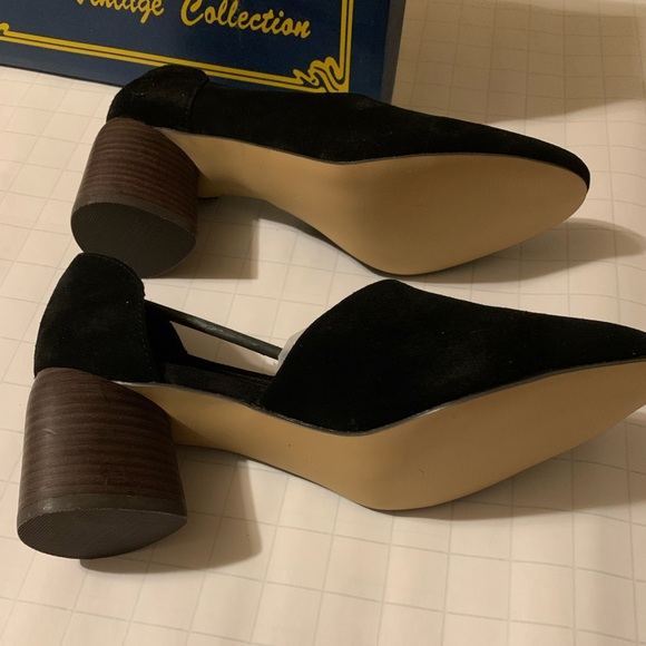 NIB Sbicca Black Volin Faux Suede sz 9 - Picture 4 of 5